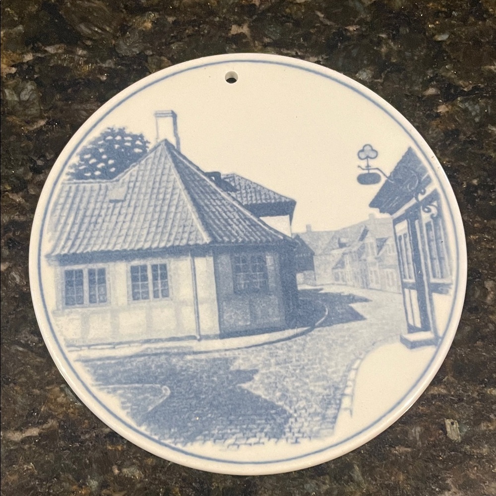 Hans Christian Andersen Royal Copenhagen trivet or wall hanging